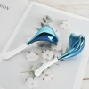 shanilak's new light blue stainless steel mermaid cold compress stick facial and eye lifting beauty massage ice spoon Specification image